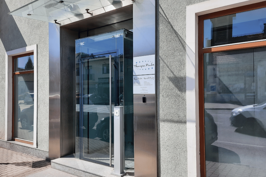 Außenansicht der Therapiepunkt Praxis für Logopädie und Ergotherapie in Hof am Leithaberge-
